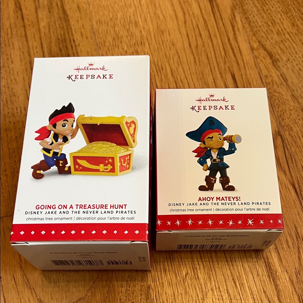 Jake and the Neverland Pirates ornaments